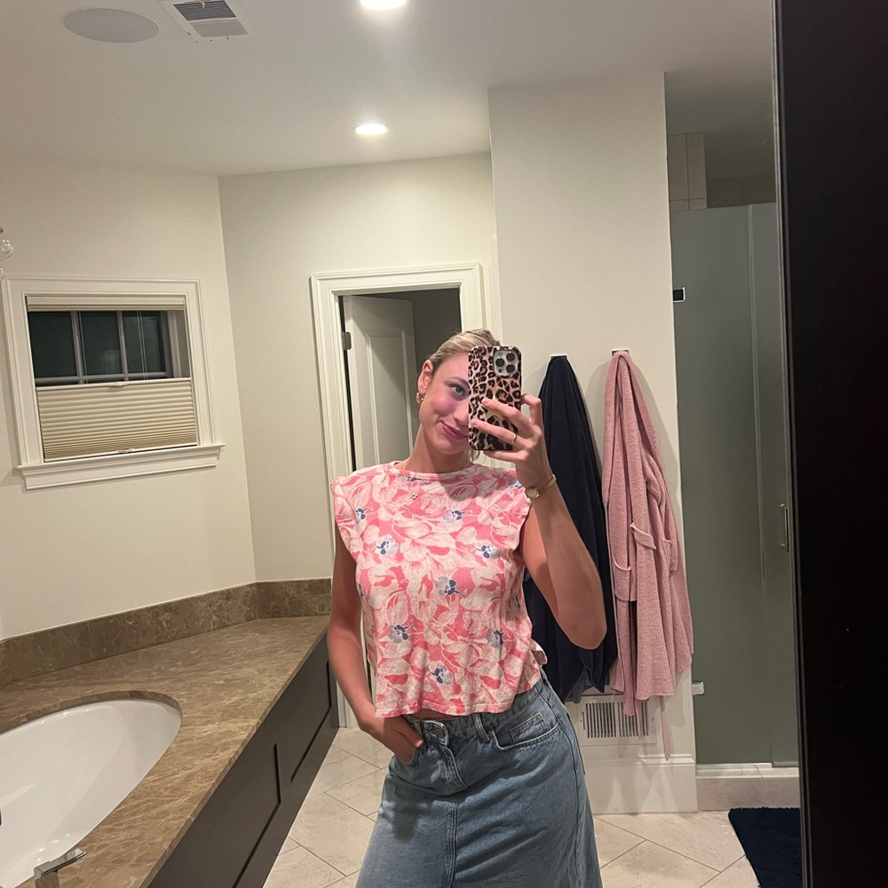 TED BAKER FLORAL TOP